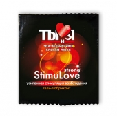 Разогревающий гель-лубрикант Stimulove Strong в одноразовой упаковке - 4 гр. - Биоритм - купить с доставкой в Батайске