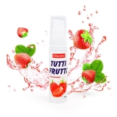 Гель-смазка Tutti-frutti с земляничным вкусом - 30 гр. - Биоритм - купить с доставкой в Батайске