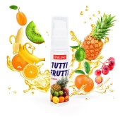 Гель-смазка Tutti-frutti со вкусом тропических фруктов - 30 гр. - Биоритм - купить с доставкой в Батайске