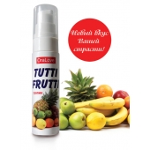 Гель-смазка Tutti-frutti со вкусом тропических фруктов - 30 гр. - Биоритм - купить с доставкой в Батайске