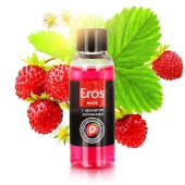 Массажное масло Eros fantasy с ароматом земляники - 50 мл. - Биоритм - купить с доставкой в Батайске