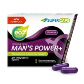 Возбуждающее средство для мужчин Mans Power plus - 10 капсул (0,35 гр.) +1 в подарок - SuperCaps - купить с доставкой в Батайске