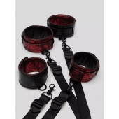 Изысканный набор фиксаций на кровати Reversible Under Mattress Restraint Set - Fifty Shades of Grey - купить с доставкой в Батайске