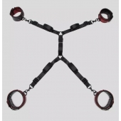 Изысканный набор фиксаций на кровати Reversible Under Mattress Restraint Set - Fifty Shades of Grey - купить с доставкой в Батайске