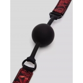 Кляп-шар на двусторонних ремешках Reversible Silicone Ball Gag - Fifty Shades of Grey - купить с доставкой в Батайске