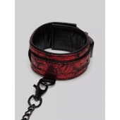 Красно-черные оковы Reversible Faux Leather Ankle Cuffs - Fifty Shades of Grey - купить с доставкой в Батайске