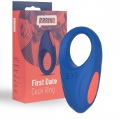 Синее эрекционное кольцо RRRING First Date Cock Ring - FeelzToys - в Батайске купить с доставкой