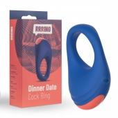 Синее эрекционное кольцо RRRING Dinner Date Cock Ring - FeelzToys - в Батайске купить с доставкой