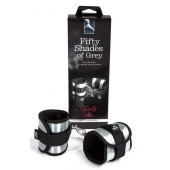 Серо-черные наручники Totally His - Fifty Shades of Grey - купить с доставкой в Батайске