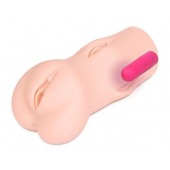 Телесный вибромастурбатор-вагина Dream Auto - KOKOS - в Батайске купить с доставкой