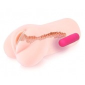 Телесный вибромастурбатор-вагина Sandara Auto - KOKOS - в Батайске купить с доставкой