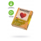 Экологически чистые презервативы Masculan Organic - 3 шт. - Masculan - купить с доставкой в Батайске