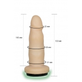 Телесная насадка Harness - 13,3 см. - LOVETOY (А-Полимер) - купить с доставкой в Батайске