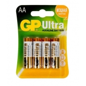 Батарейки алкалиновые GP Ultra Alkaline AA/LR6 - 4 шт. - Элементы питания - купить с доставкой в Батайске
