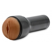 Коричневый мастурбатор-вагина Feel Stroker - Kiiroo - в Батайске купить с доставкой