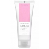 Смазка на водной основе Mixgliss Sweet с ароматом бабл-гам - 70 мл. - Mixgliss - купить с доставкой в Батайске