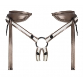 Бронзовый пояс для насадок Desirous Harness - Strap-on-me - купить с доставкой в Батайске