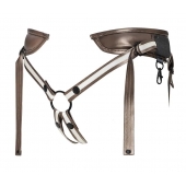 Бронзовый пояс для насадок Desirous Harness - Strap-on-me - купить с доставкой в Батайске