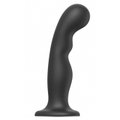 Черная насадка Strap-On-Me Dildo Plug P G size XXL - Strap-on-me - купить с доставкой в Батайске