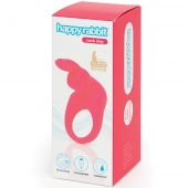 Розовое эрекционное виброкольцо Happy Rabbit Rechargeable Rabbit Cock Ring - Happy Rabbit - в Батайске купить с доставкой