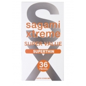 Ультратонкие презервативы Sagami Xtreme Superthin - 36 шт. - Sagami - купить с доставкой в Батайске