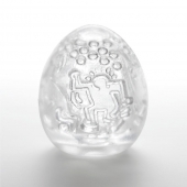 Мастурбатор-яйцо Keith Haring EGG DANCE - Tenga - в Батайске купить с доставкой