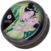 Массажная свеча Exotic Green Tea с ароматом зелёного чая - 30 мл. - Shunga - купить с доставкой в Батайске