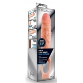 Телесная насадка на пенис 9 Inch Cock Sheath Extender - 22,2 см. - Blush Novelties - в Батайске купить с доставкой