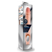 Телесная насадка на пенис 10 Inch Cock Sheath Extender - 25 см. - Blush Novelties - в Батайске купить с доставкой