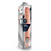 Телесная насадка на пенис 11.5 Inch Cock Sheath Penis Extender - 29,2 см. - Blush Novelties - в Батайске купить с доставкой