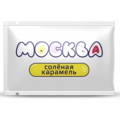 Универсальная смазка с ароматом солёной карамели  Москва Вкусная  - 10 мл. - Москва - купить с доставкой в Батайске