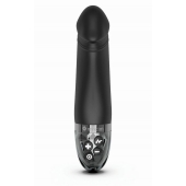 Черный вибратор с электростимуляцией Real Deal Neal - 16,5 см. - MyStim - купить с доставкой в Батайске