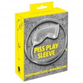 Прозрачная насадка на пенис Piss Play Sleeve для игр с мочеиспусканием - Orion - купить с доставкой в Батайске