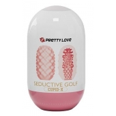 Розовый мастурбатор-яйцо Seductive Golf - Baile - в Батайске купить с доставкой