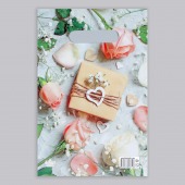 Полиэтиленовый пакет  Подарочек  с вырубной усиленной ручкой - 20 х 30 см. - Сима-Ленд - купить с доставкой в Батайске