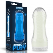 Светящийся в темноте мастурбатор Lumino Play Masturbator Pocketed - Lovetoy - в Батайске купить с доставкой