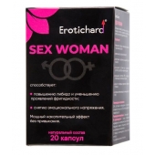 Капсулы для женщин Erotichard sex woman - 20 капсул (0,370 гр.) - Erotic Hard - купить с доставкой в Батайске