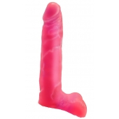 Розовая насадка-фаллос для трусиков Harness - 16,5 см. - LOVETOY (А-Полимер) - купить с доставкой в Батайске