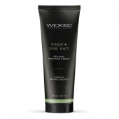 Массажный легкий крем WICKED Sage plus Sea Salt - 120 мл. - Wicked - купить с доставкой в Батайске