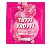Пробник гель-смазки Tutti-frutti со вкусом бабл-гам - 4 гр. - Биоритм - купить с доставкой в Батайске