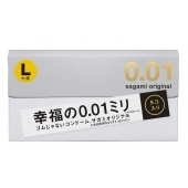 Презервативы Sagami Original 0.02 L-size увеличенного размера - 5 шт. - Sagami - купить с доставкой в Батайске
