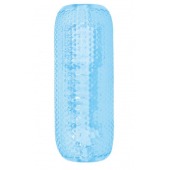 Голубой текстурированный мастурбатор Palm Stroker No.5 - Chisa - в Батайске купить с доставкой