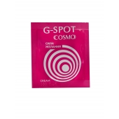 Стимулирующий интимный крем для женщин Cosmo G-spot - 2 гр. - Биоритм - купить с доставкой в Батайске