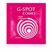 Стимулирующий интимный крем для женщин Cosmo G-spot - 2 гр. - Биоритм - купить с доставкой в Батайске