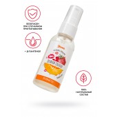 Съедобная гель-смазка Yovee «Двойной соблазн» с Д-пантенолом и вкусом клубники и дыни - 50 мл. - ToyFa - купить с доставкой в Батайске