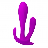 Силиконовый тройной стимулятор Edgar - Baile