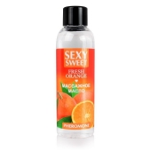 Массажное масло Sexy Sweet Fresh Orange с ароматом апельсина и феромонами - 75 мл. - Биоритм - купить с доставкой в Батайске