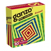 Микс-набор из 30 презервативов Ganzo Mixed - Ganzo - купить с доставкой в Батайске
