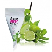 Съедобное согревающее массажное масло Love Me Tender Mojito с ароматом мохито - 10 мл. - Love to Love - купить с доставкой в Батайске