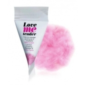 Съедобное согревающее массажное масло Love Me Tender Cotton Candy с ароматом сладкой ваты - 10 мл. - Love to Love - купить с доставкой в Батайске